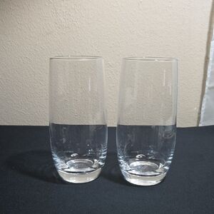 Schott Swiesel Elegant Clear Glass Tumblers - Set of 2